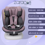 Ghế ngồi ô tô xoay 360 độ cho bé Zaracos Cusco 6406 Isofix Pink Zaracos
