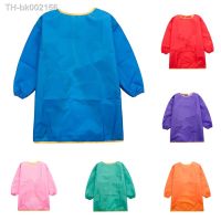 ❀ Long Sleeve Apron Drawing Painting Sand Tower Smock Kids Children Craft Art for Home Travel Outdoor DIY Writing Art Paints Tool