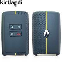 For Renault Captur Koleos Kadjar Zoe Arkana Espace Clio Megane Grand Scenic Sandero Dacia Duster Card Silicone Car Key Cover