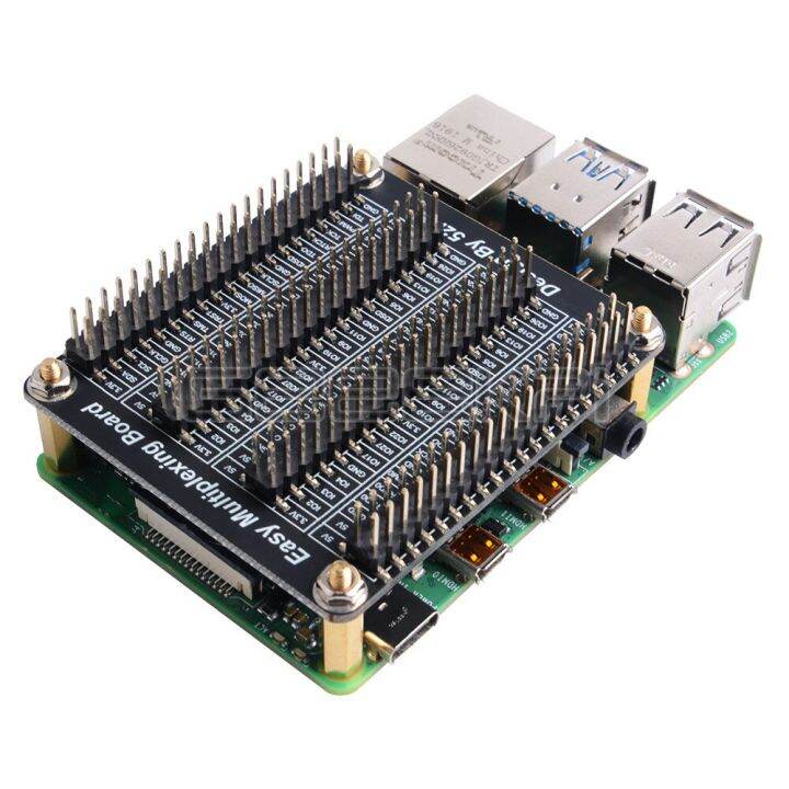 new-arrival-fuchijin77-geeekpi-เบรดบอร์ดสำหรับ-raspberry-pi-gpio-บอร์ดขยายสำหรับเครื่องพิมพ์เบรดบอร์ดมัลติเพล็กซ์ซิ่งใช้งานง่ายไมโครโฟนไร้สายด้วยสกรูสำหรับ-raspberry-pi-2-3-4b