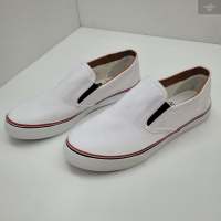 รองเท้าผ้าใบแบบสวม แนว SLIP ON ยี่ห้อ LEOSTAR สีขาว SIZE 39-43