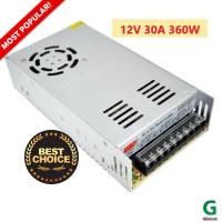 สวิตซ์ชิ่งเพาเวอร์ซัพพลาย POWER SUPPLY 12V 30A 360W สำหรับกล้องวงจรปิด 10-30 ตัว (Switching Power Supply for LED Strip)