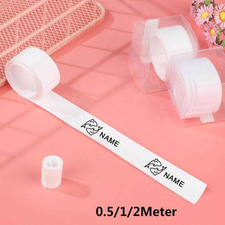 Clothing Marker Tags Washable Printing Tape Blank Garment Labels for