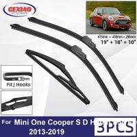 สำหรับ MINI Mini One Cooper S D Hatch F55 F56 2013-2019รถด้านหน้าด้านหลังใบปัดน้ำฝนกระจกปัดน้ำฝนกระจกรถยนต์19 "18" 10"