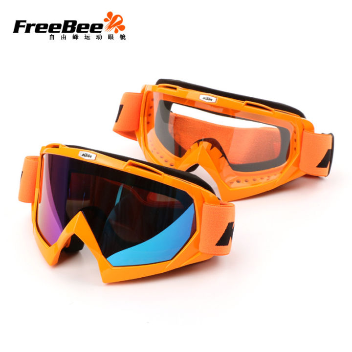 แว่นตามอเตอร์ไซค์-ktm-แว่นตาสำหรับเล่นสกีทรายหมุนกันลมแว่นถนอมสายตาแว่นกันลมสำหรับเดินทางแว่นตากันฝุ่น
