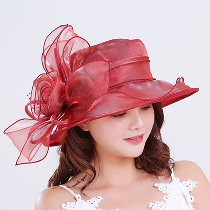 derby-hats-ruffled-hats-church-hats-dress-hats-summer-hats-hats-womens-hats-folding-hats