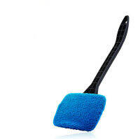 Plastic Windshield Cleaner Microfiber Auto Window Cleaner Long Handle Brushes Sponges Handy Washable Car Cleaning Tool