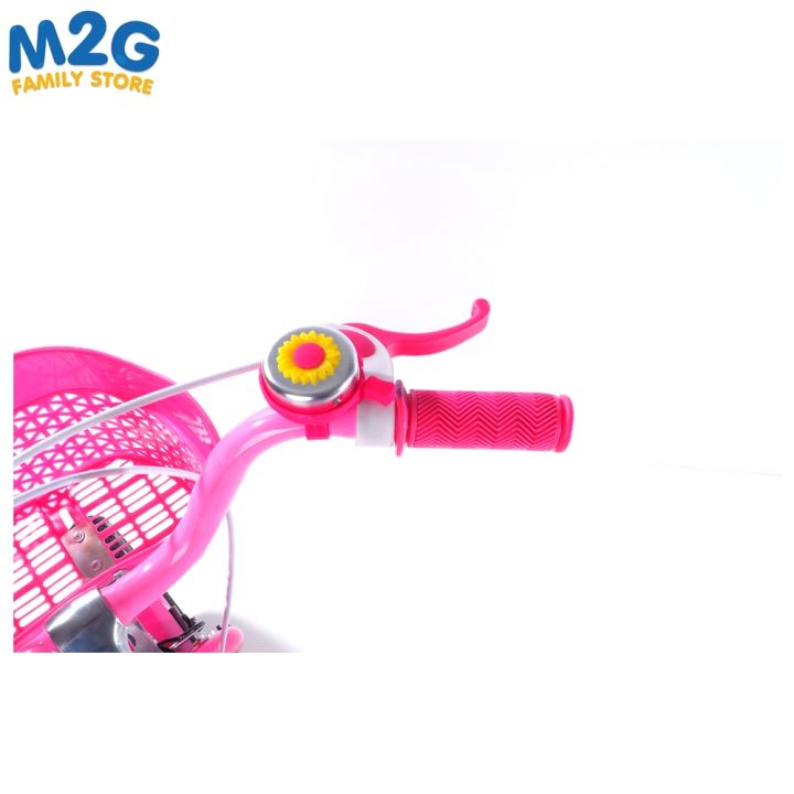 m2g-จักรยานเด็ก-16-นิ้ว-unicorn-ลายน่ารัก-เบาะหุ้ม-pvc-อย่างดี-มีช่องเก็บของด้านหลัง-2127