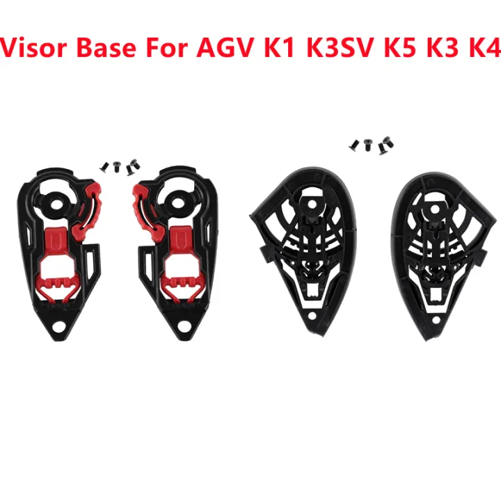 Motorcycle Helmet Parts Accessories Helmet Visor Base Lock for AGV K3