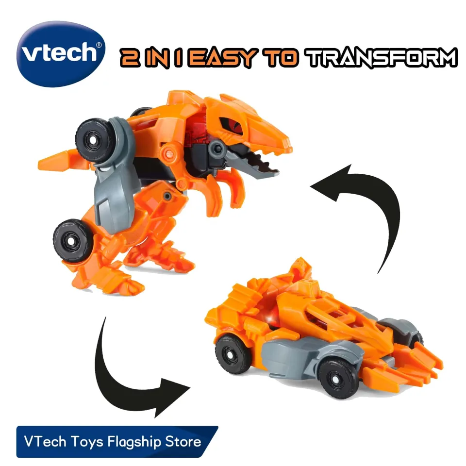 VTech® Switch & Go® Hatch & Roaaar Egg Velociraptor Racer™ Transforming  Vehicle