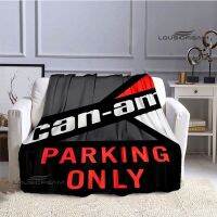 2023 Can-AM motorcycle logo print blanket Flange Warm blanket Soft and comfortable blanket blankets for beds birthday gift