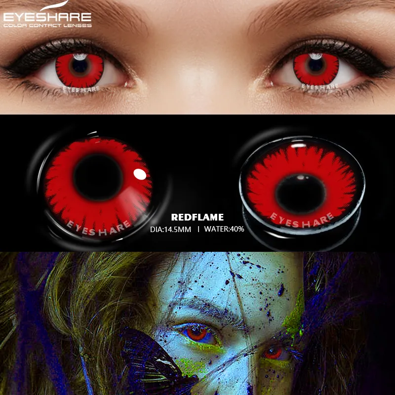 vampire eye contacts special effect