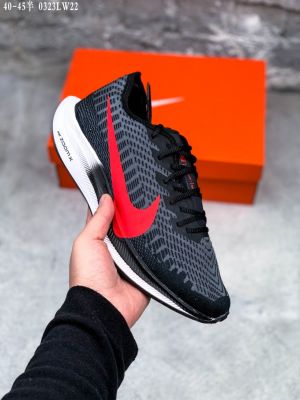 2023 ★Original NK* Zom- Pegsus- Turb0- 2 Mens Low-Cut Shockproof Jogging Shoes Breathable รองเท้าวิ่ง Black Red {Limited time offer} {Free Shipping}