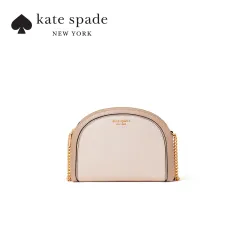NWT Kate Spade Morgan Colorblocked Double-zip Dome Crossbody Cafe