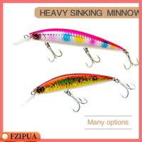 FZIPUA 27g/90mm 37g/110mm เหยื่อสตรีมจม Pesca Issen Minnow เหยื่อ เบ็ดตกปลา ล่อหล่อยาว Minnow Lures