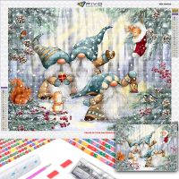 5D DIY Diamond Painting New Collection 2022 Santa Claus Embroidery Gnome Mosaic Cross Stitch Christmas Decoration 2023