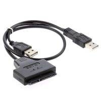 Hot Sell USB 2.0 To SATA 7 15 Pin 22Pin Adapter Cable For 2.5 quot; HDD Hard Disk