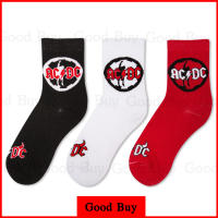 ถุงเท้า วง ACDC ข้อกลาง ขนาด Free Size_A4