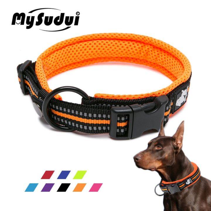 online-pets-mart-mall-mysudui-truelove-สัตว์เลี้ยงไนล่อนปลอกคอสุนัขสุนัขสำหรับสุนัขขนาดใหญ่ขนาดเล็กสะท้อนแสงคริสต์มาสสร้อยคอลูกสุนัขชิวาวา-rottweiler