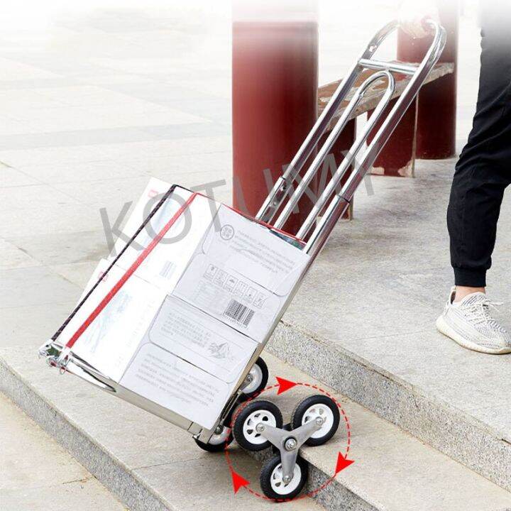 Stair Climbing Cart Folding Trolley Heavy Duty Portable Hand Truck
