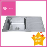 ซิงค์ฝัง 1หลุม 1ที่พัก TEKA TX1B1D สเตนเลสBUILT-IN SINK TEKA TX1B1D 1B1D STAINLESS STEEL **สินค้าแนะนำ**