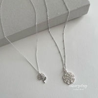 Silvery.day | Rose pendant