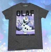 ใหม่ Dasney แช่แข็ง 2 Olaf ทุกอย่าง Cool การ์ตูนเสื้อยืด