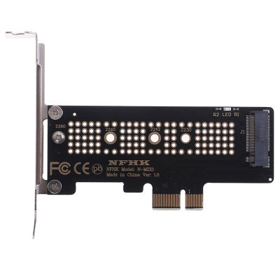[aCHE] NVMe PCIe M.2 NGFF SSD ไปยัง PCIe x1 ADAPTER CARD PCIe x1ถึง M.2 Card พร้อม Bracket