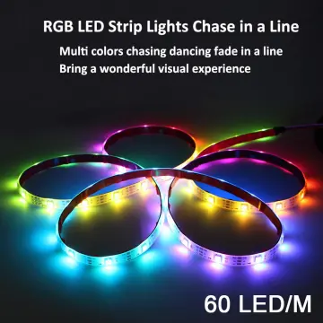 Addressable RGB LED Strip for PC , 5V WS2812B Rainbow Digital Light Strip  for ASUS AURA SYNC