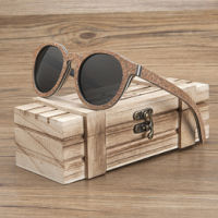 BOBO BIRD 2020 Sunglasses for men Polarized Wooden glasses Wood Frame Retro Vintage wood box Drop Shipping gafas de sol mujer