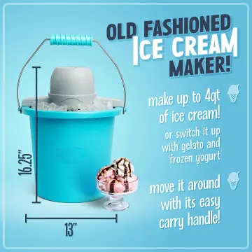 Old fashioned soft cheap serve ice cream maker