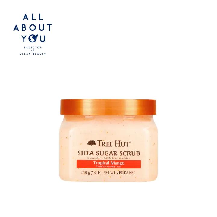 Tree Hut Shea Sugar Scrubs Tropical Mango 510 gm Lazada.co.th