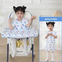 【DT】hot！ Baby Coveralls Feeding Bib Child Food Dining Cover Toddler Sleeveless for Boy A2UB