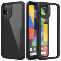 กรณี Google Pixel 4,กรณี Google Pixel 4 XL,ล้างฮาร์ดพีซีกลับแผง Soft TPU กันชนเคสปกคลุมสำหรับ Google Pixel 4 (5.7 นิ้ว)/Google Pixel 4 XL (6.3 นิ้ว) 2019 ！