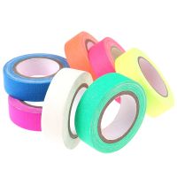 ✘▣ 1pcs DIY Fluorescent UV Cotton Tape Night Self-Adhesive Glow In The Dark Luminous Tape For Party Floors Stages