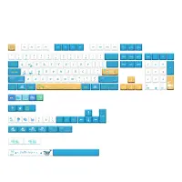 137 Keys XDA Keycaps PBT Keycap Set for Cherry Gateron MX Switches DIY Custom Mechanical Keyboards