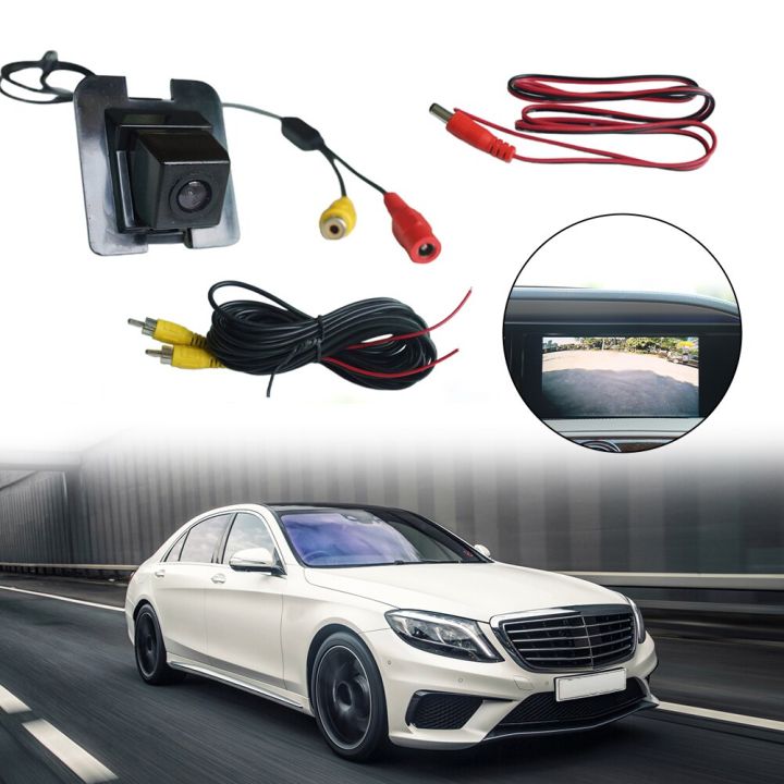 กล้องทนฝนและแดดกล้องถอยรถยนต์-kamera-spion-สำหรับรถเมอร์เซเดส-เบนซ์เอสดีใหม่สำหรับรถกล้องถอยรถยนต์