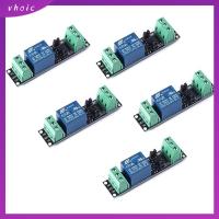 VHOIC 5pcs รีเลย์3V โมดูลรีเลย์ โมดูล การควบคุมอุปกรณ์ โมดูลรีเลย์1ช่อง Arduino สำหรับเด็ก