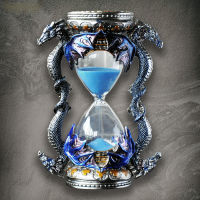 Retro Metal Hourglass 15 Minute Timer Dragon Shaped Creative Home Decorations Accessories Birthday Wedding Christmas Gift ZC681