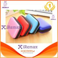 iRemax กล่องใส่สายหูฟัง กระเป๋าเก็บสายชาร์จ USB แฟลชไดรฟ์ กล่องอแนกประสงค์ พกพาสะดวก Case Box EVA