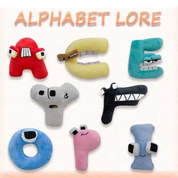 new creative plush alphabet lore letter