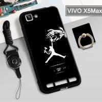 เคสซิลิโคนนิ่มสำหรับ VIVO X5Max เคสโทรศัพท์กล่องคลุมทั้งหมดทาสีป้องกันการตกฝาครอบโทรศัพท์กันรอยขีดข่วนสำหรับ VIVO X5Max แถมฟรีห่วงยืนที่วางและสตริง