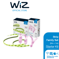 Philips WiZ Strip Family Set ประกอบด้วย Strip Starter Kit 2 เมตร + 1 Strip Extension 1 เมตร