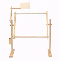 Adjustment Solid Wooden Frames Tabletop Crossstitch Embroidery Floor Stand For Needlework Sewing Handmade Tools Bracket