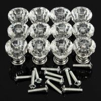 【CW】 12pcs/bag Zinc Alloy Door Knobs with Screws Drawer Cabinet Handle