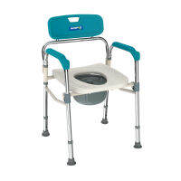 Hospro ก้าอี้นั่งถ่าย สุขาเคลื่อนที่ ส้วม Commode chair รุ่นH-CM 716