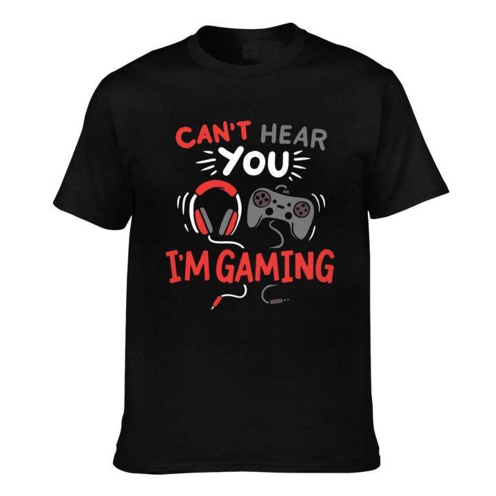 fun-t-hear-you-i-m-gaming-gamers-mens-short-sleeve-t-shirt