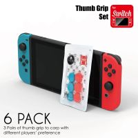 Dlx Skull &amp; Co. Thumb Grip Set for Nintendo Switch (ที่ครอบปุ่ม joy con)(จุก switch)(ที่ครอบอนาล็อก joy con)(จุกจอยคอน) อุปกรณ์เกมส์ อุปกรณ์เสิรมสำหรับเล่นเกมส์ เล่นเกมส์