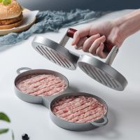 Aluminum Alloy Non-stick Hamburger Mold Hamburger Press Kitchen Meat for Burgers Shape Burger Maker Device Machine Tool Gadget