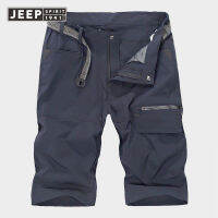 JEEP SPIRIT Outdoor Casual Quick-Drying Pants Men S Summer Sports Breathable Shorts Thin Men